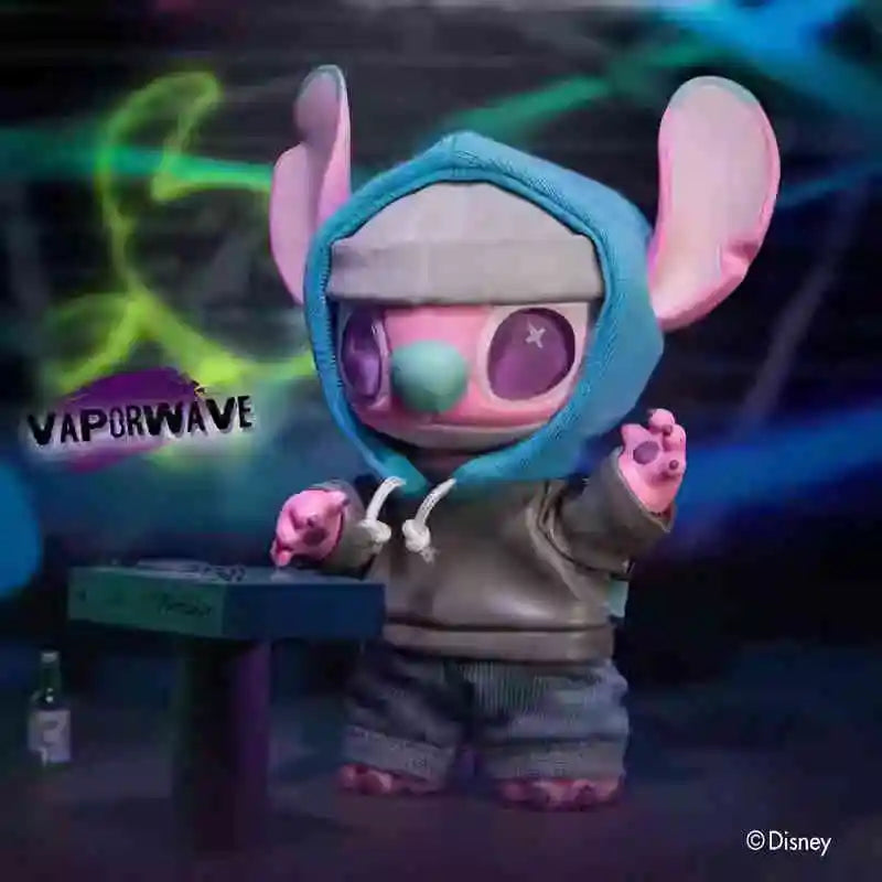 Figura original de Stitch Gen Z Street Series, caja ciega, lindo muñeco de vinilo de Stitch, caja misteriosa, bolsa sorpresa de peluche, juguetes colgantes, regalo